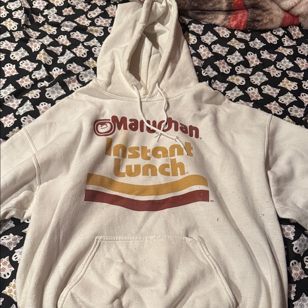 Instant Lunch Hoodie - Cream